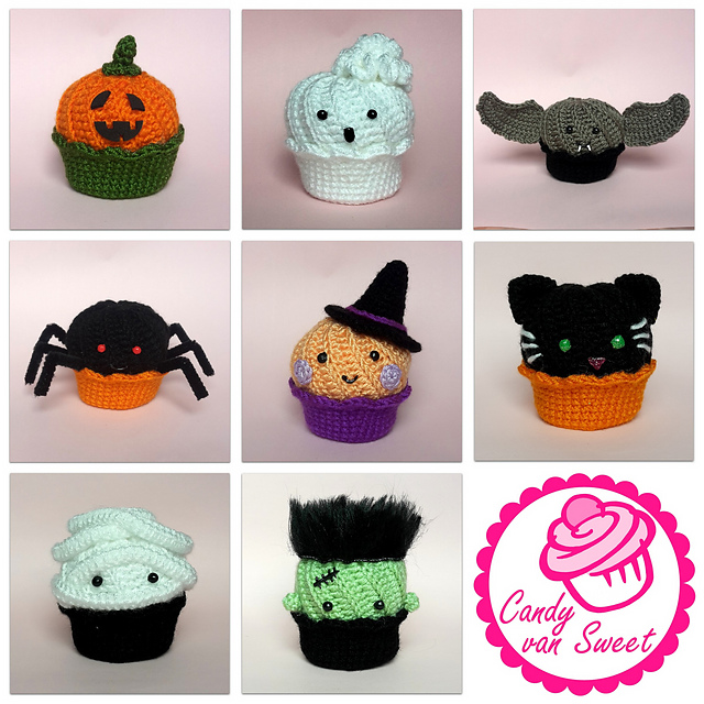 amigurumi cupcakes halloween free pattern schemi gratis amigurumi amigurumi free dowload