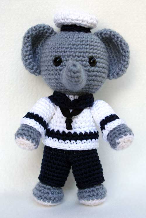 amigurumi l'elefantino marinaio free pattern schemi gratis amigurumi amigurumi free dowload