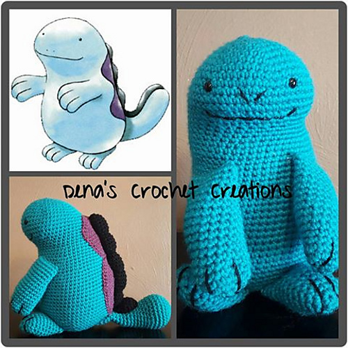 Amigurumi Quaqsire Pokemon free pattern schemi gratis amigurumi amigurumi free dowload