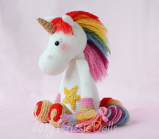 Amigurumi unicorno arcobaleno free pattern schemi gratis amigurumi amigurumi free dowload