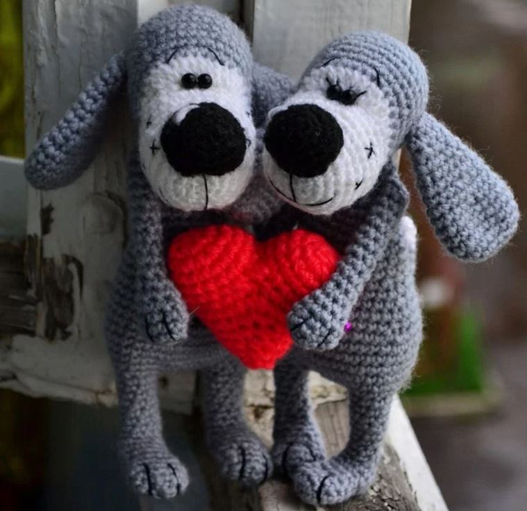 Amigurumi cani innamorati free pattern schemi gratis amigurumi amigurumi free dowload