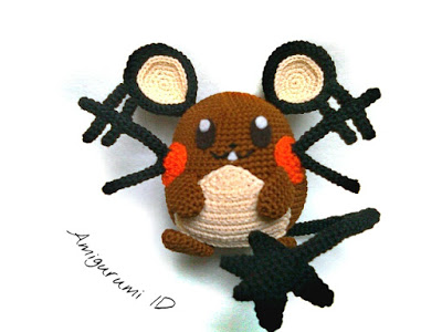 Amigurumi Dedenne free pattern schemi gratis amigurumi amigurumi free dowload