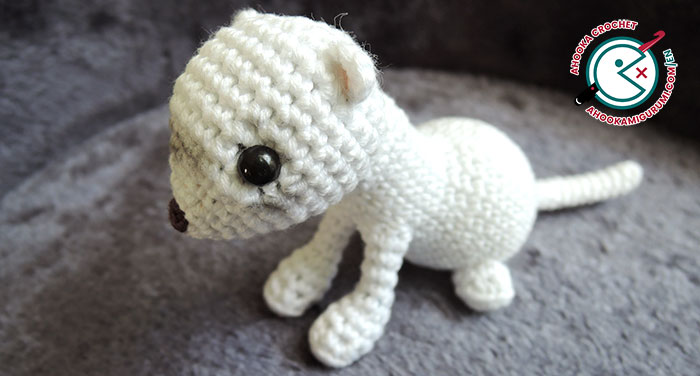 Amigurumi il furetto Chipie free pattern schemi gratis amigurumi amigurumi free dowload