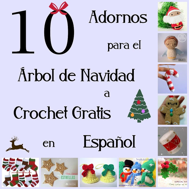 Amigurumi addobbi per l'albero di Natale free pattern schemi gratis amigurumi amigurumi free dowload