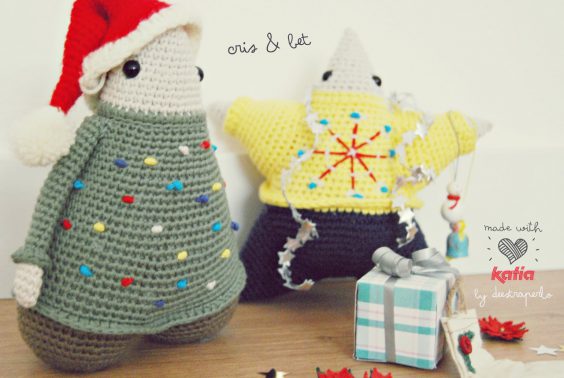 Amigurumi l'albero Cris e la stella Beth free pattern schemi gratis amigurumi amigurumi free dowload