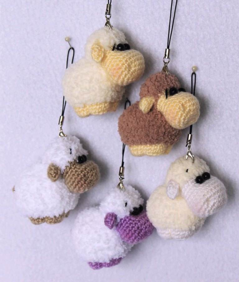 Amigurumi portachiavi pecorella free pattern schemi gratis amigurumi amigurumi free dowload