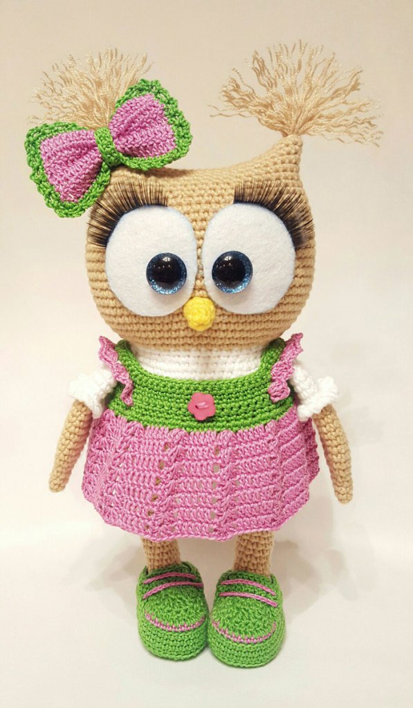 Amigurumi Lady gufo free pattern schemi gratis amigurumi amigurumi free dowload