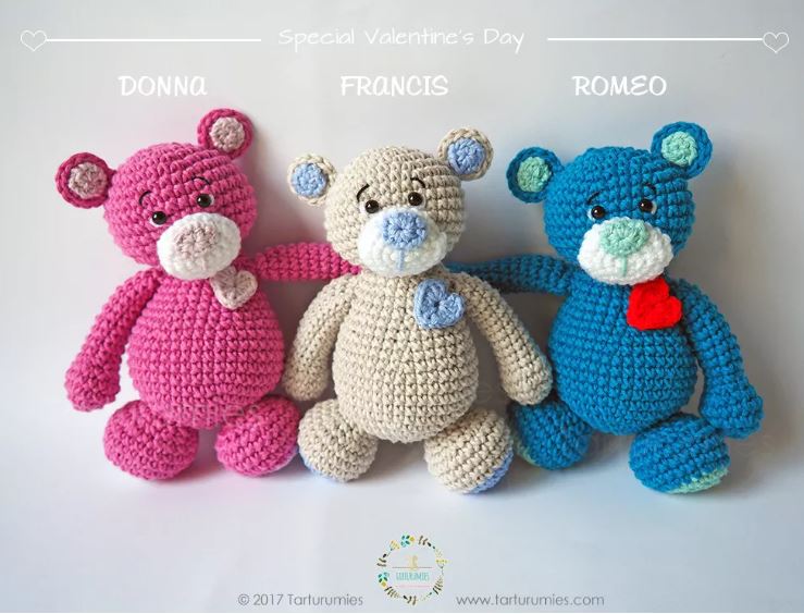 Amigurumi dolci orsetti cuore free pattern schemi gratis amigurumi amigurumi free dowload