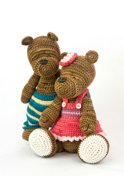 Amigurumi orsi in coppia free pattern schemi gratis amigurumi amigurumi free dowload