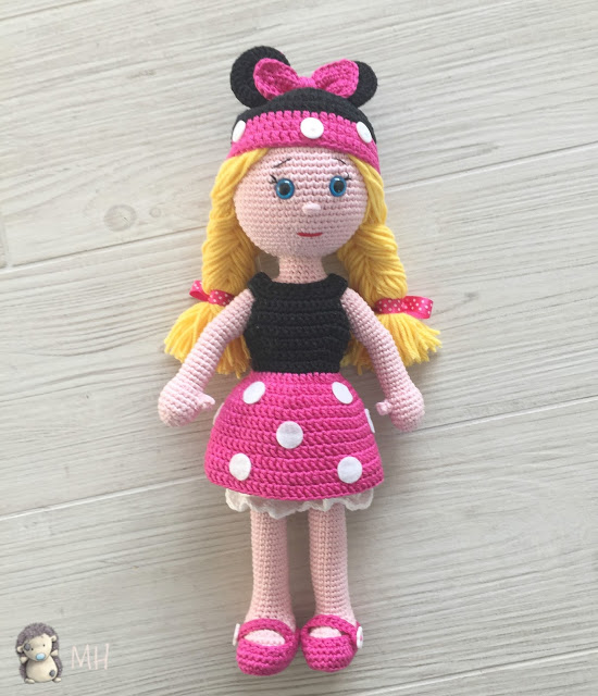 Amigurumi la bambola Minnie free pattern schemi gratis amigurumi amigurumi free dowload