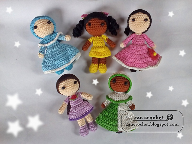 Amigurumi Little girls free pattern schemi gratis amigurumi amigurumi free dowload