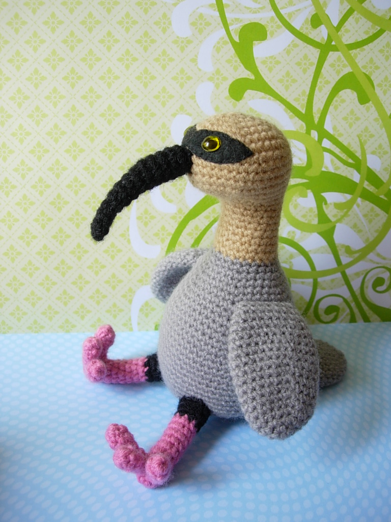 Amigurumi uccello Ibis free pattern schemi gratis amigurumi amigurumi free dowload