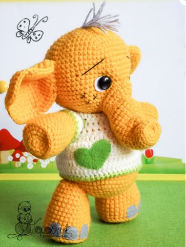 Amigurumi l'elefantino Tommy free pattern schemi gratis amigurumi amigurumi free dowload