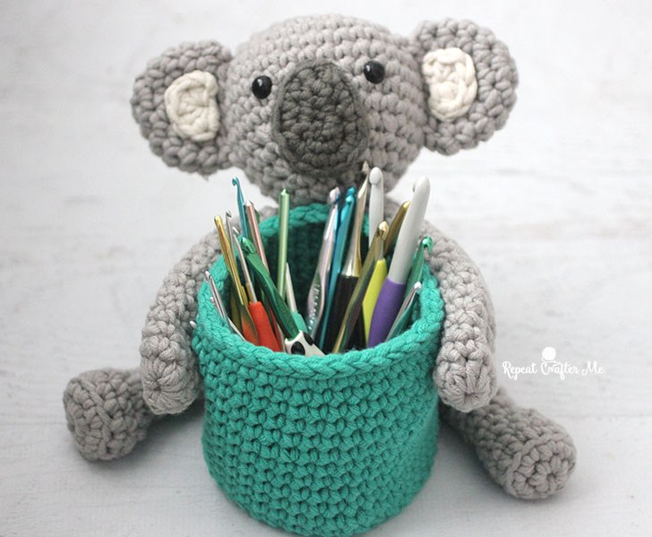 Amigurumi koala con cestino free pattern schemi gratis amigurumi amigurumi free download