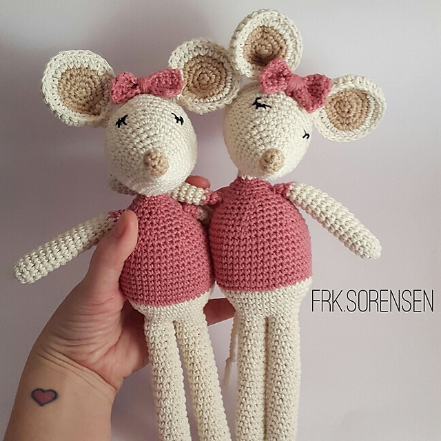 Amigurumi Manny & Millie Mouse free pattern schemi gratis amigurumi amigurumi free dowload