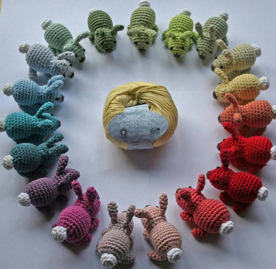 Amigurumi coniglietti colorati free pattern schemi gratis amigurumi amigurumi free download