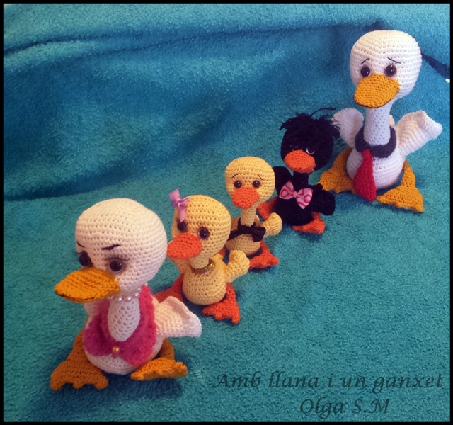 Amigurumi la famiglia delle papere free pattern schemi gratis amigurumi amigurumi free dowload