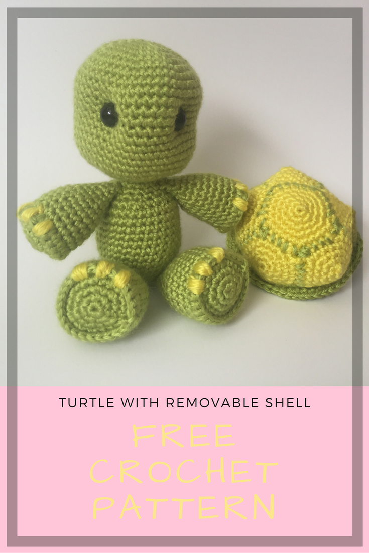 tartaruga con guscio removibile free pattern schemi gratis amigurumi amigurumi free download