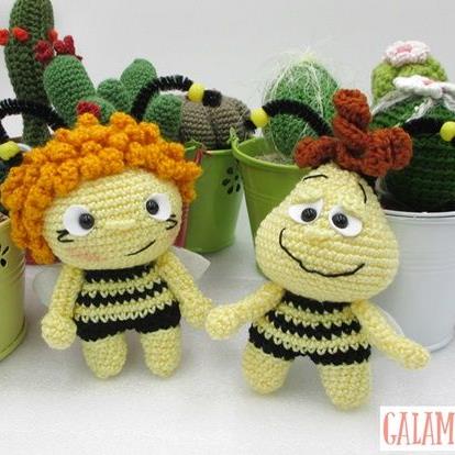 L'ape Maya e Willy free amigurumi free pattern schemi gratis amigurumi amigurumi free download