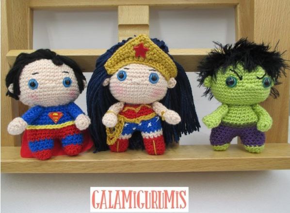 i tre supereroi free amigurumi free pattern schemi gratis amigurumi amigurumi free download