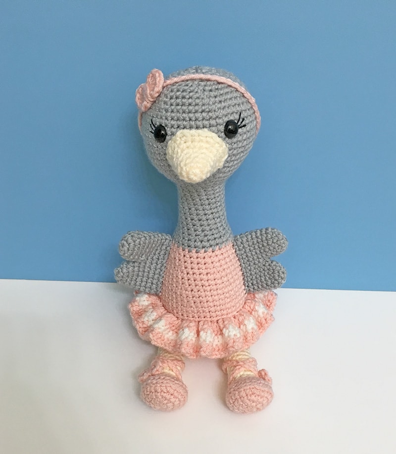 Lo struzzo ballerina free pattern schemi gratis amigurumi amigurumi free download