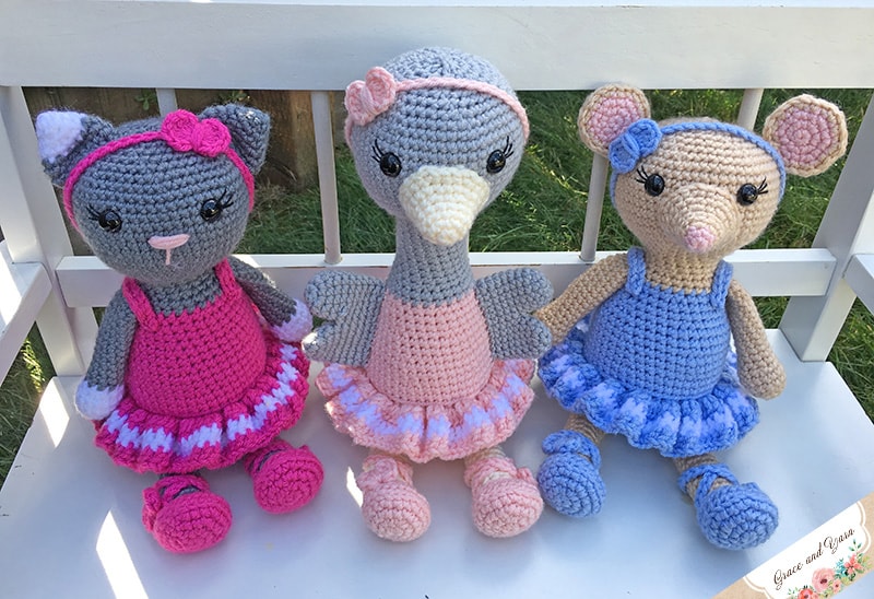 le tre ballerine free pattern schemi gratis amigurumi amigurumi free download