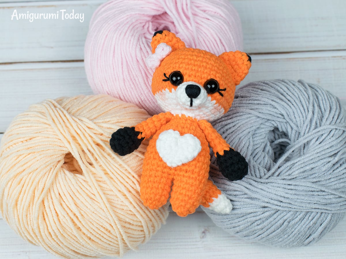 Mini volpe free pattern schemi gratis amigurumi amigurumi free download