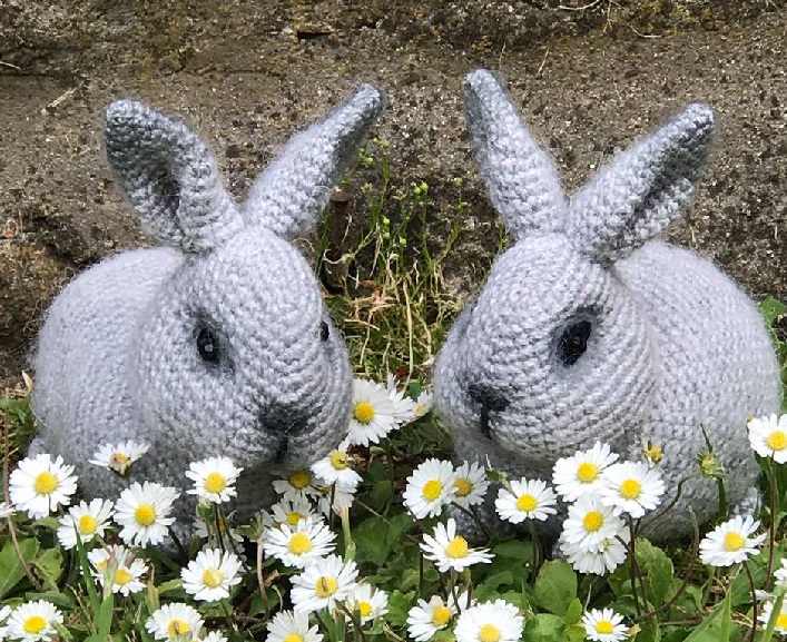 Bellissimi conigli russi free pattern schemi gratis amigurumi amigurumi free download