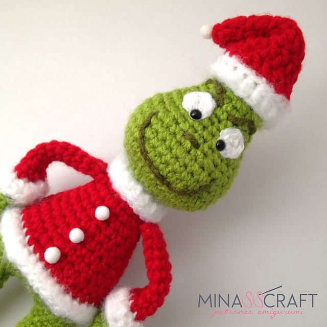 Il Grinch free pattern schemi gratis amigurumi amigurumi free download